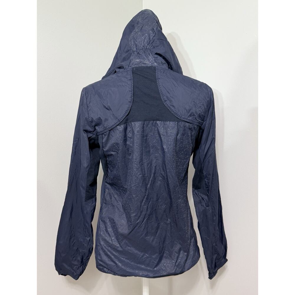 Smartwool Womens Small Blue Merino Sport Ultra Light Hoodie Jacket Full Zip - Picture 2 of 4